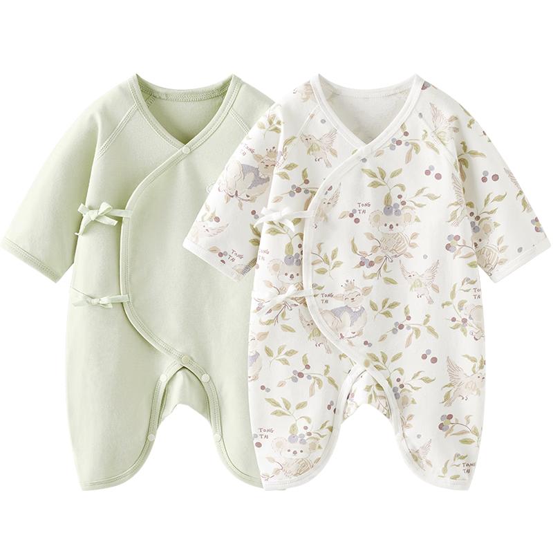 

TONGTAI Baby Pure Cotton Butterfly Romper 66cm