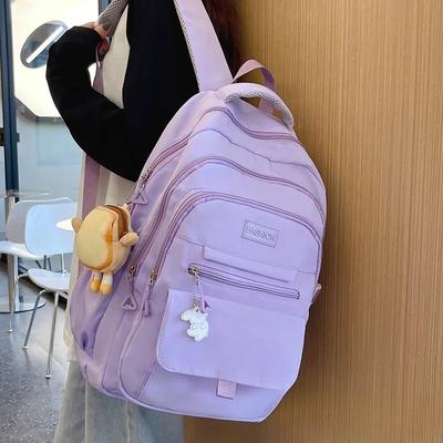 Damen Rucksack Jungen Mädchen Schulrucksack für Teenager Jugendliche Mädchen Kawaii Studenten Kinder Rucksack Laptop Bücher Tasche Bolsas Mochila