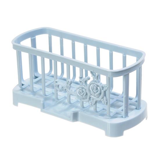 

Сливная полка выдолбленная быстросохнущая прочная губка для раковины держатель для мыла кухонные принадлежности синий