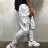 Cargo Pants Handsome Deep Crotch Comfy Camping Pants Drawstring Mid Waist Fitness Pants Sports Pants Workwear