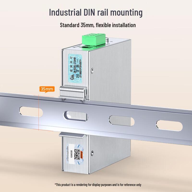 netLINK Industrial 5-Port 100Mbps DIN Rail Ethernet Switch