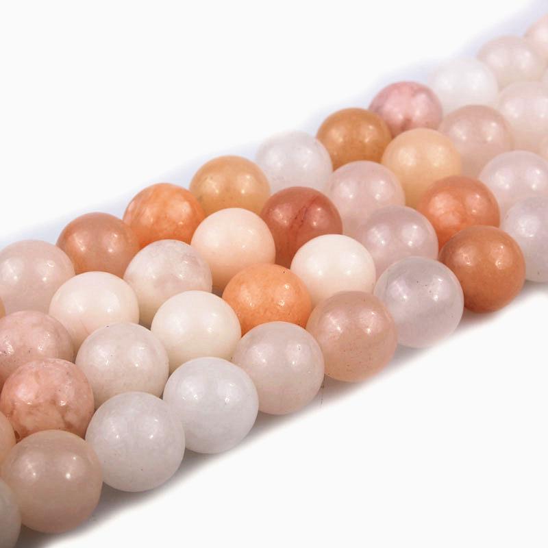 Natural Pink Aventurine Loose Beads for DIY Jewelry, Bracelet Making, Aventurine Stone Round Beads. 4 мм