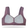 Women's Underwear Front Buckle Without Steel Ring Printing Bra Plus Size
