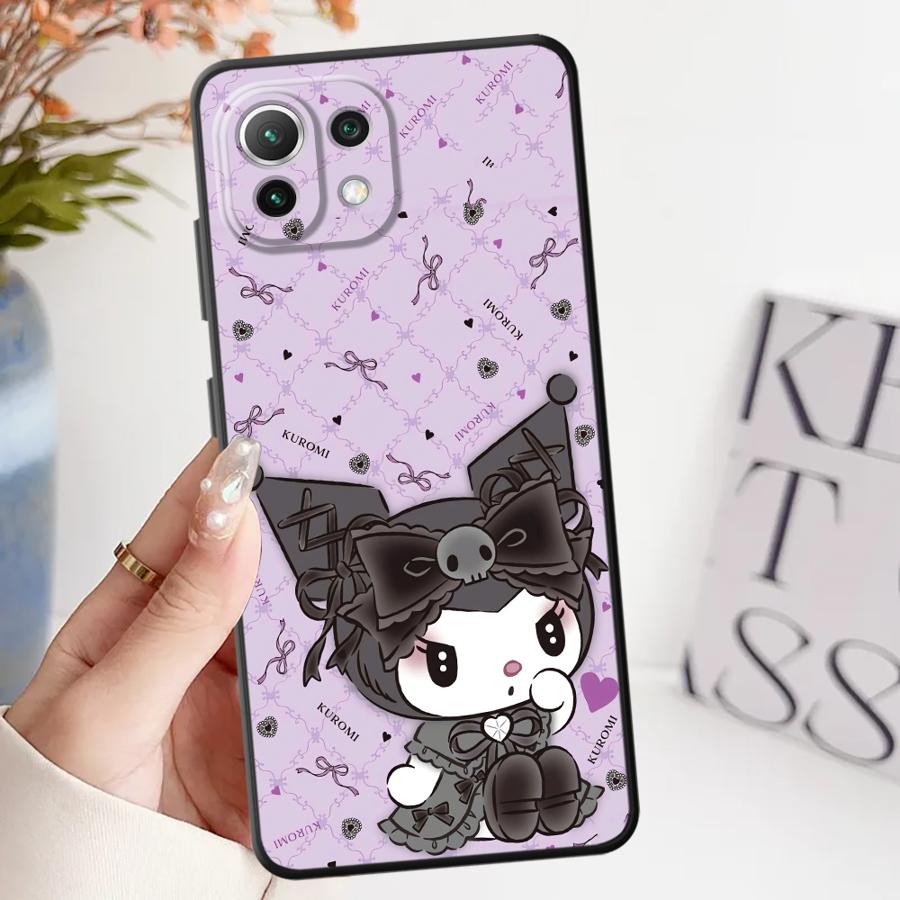 Kuromi Melody Case for Xiaomi Mi CC9Pro 10 11 13 Lite 11T 14 Pro 9 13 10T 9T Soft Back Phone Cover