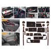 LFOTPP Interior Rubber Mats for Suzuki Gear Console Door Pocket Design Spacia/Spacia Custom/Spacia MK54S/94S, Mats, Mats, Non-Slip Mats, Dress-Up