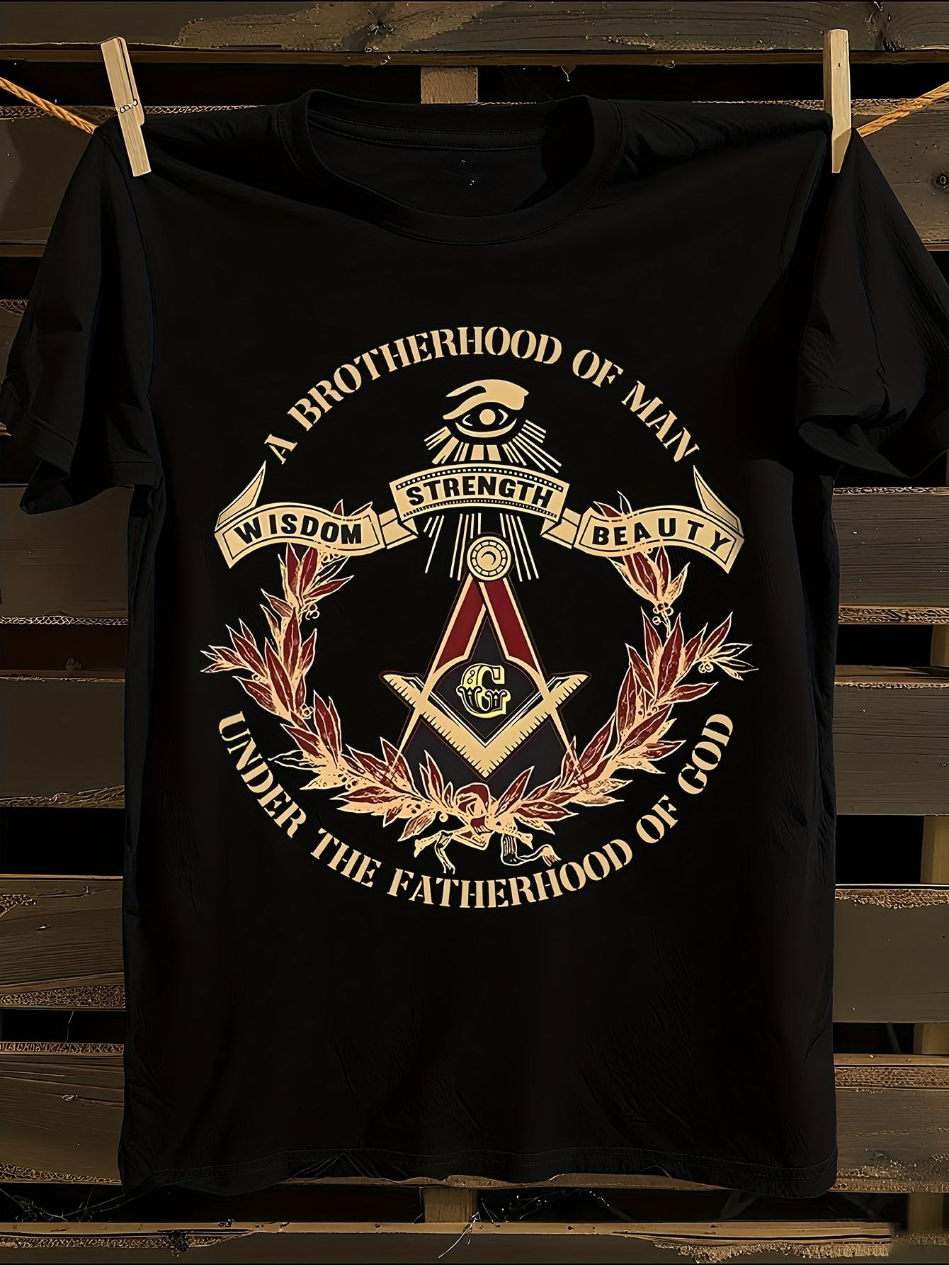 Freemasonry Symbol Tshirt XXL