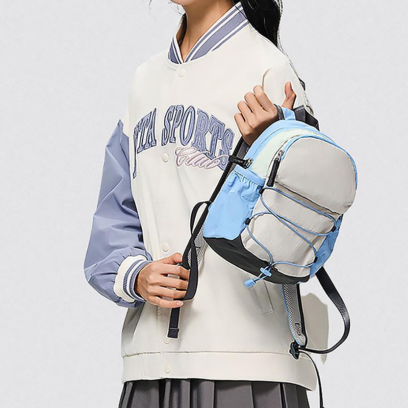 New Anta Life Collection Fabric Backpack Unisex Lively Blue 992518158R-2