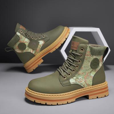 Winter Neue High Top Freizeitschuhe Klassisches Design Walking Martin Stiefel für Männer Outdoor Stiefel Luxus Marken Herren Stiefeletten Herbst