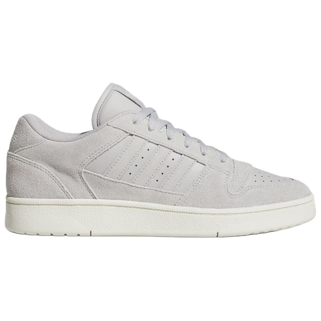 adidas Break Start Prémiové Klasické Univerzální Nízké Skateboardové Boty Unisex Tenisky Světle Šedé JS3386