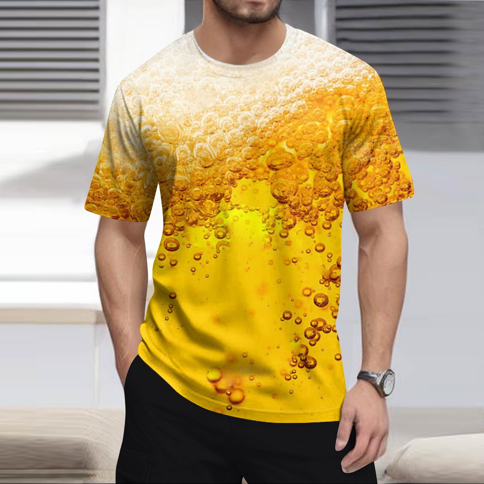 

Мужская модная футболка, уличная повседневная одежда с коротким рукавом XXL белый