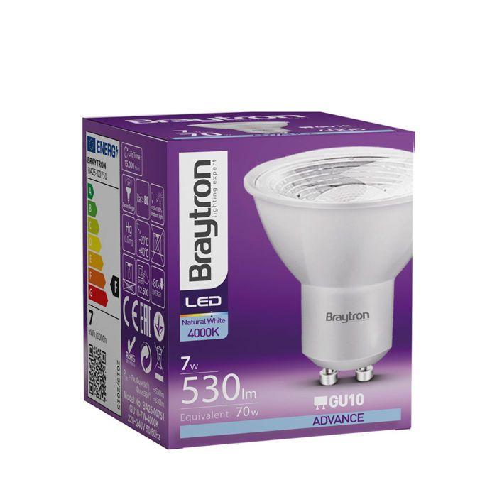 Ampoule LED Advance GU10 7W 4000K – Blanc neutre 530 lm