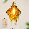 Nordic retro luxury droplet Pendant Light Restaurant плавиться свічка Pendant Light плавиться свічка мистецтво прикраси освітлювальний прилад