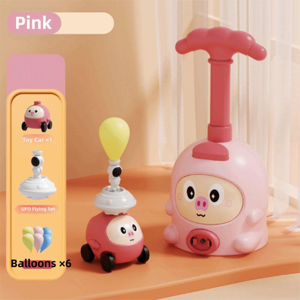 Aerodynamic Flying Balloon Launcher Toys Inertial Air Power Aerodynamic Flying Toy  NewYear Gift