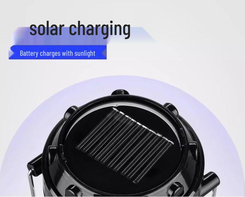 Rechargeable Emergency Lantern with Super Long Battery Life for Home, Camping, and Outdoor Use - Solar Backup & Hanging Light