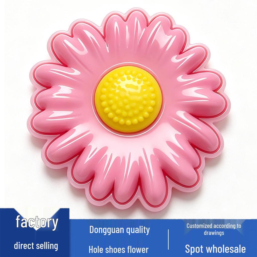 Neue Süße Blumen-PVC-Schuhanhänger für Crocs - Vielseitige und Stilvolle Dekorationen