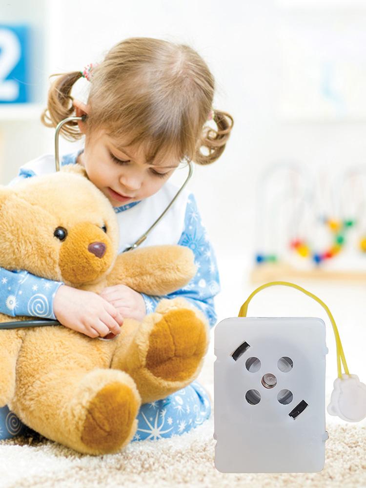 Giocattolo di Peluche Registratore Vocale Animale di Peluche Fai da Te Modulo Sonoro Scatola di Registrazione Messaggio Personalizzato per Bambole Giocattoli Dispositivo di Registrazione