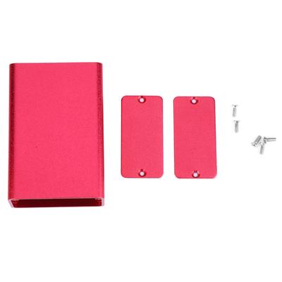 Printed Circuit Board Instrument Aluminum Cooling Box DIY Electronic Project Enclosure Case