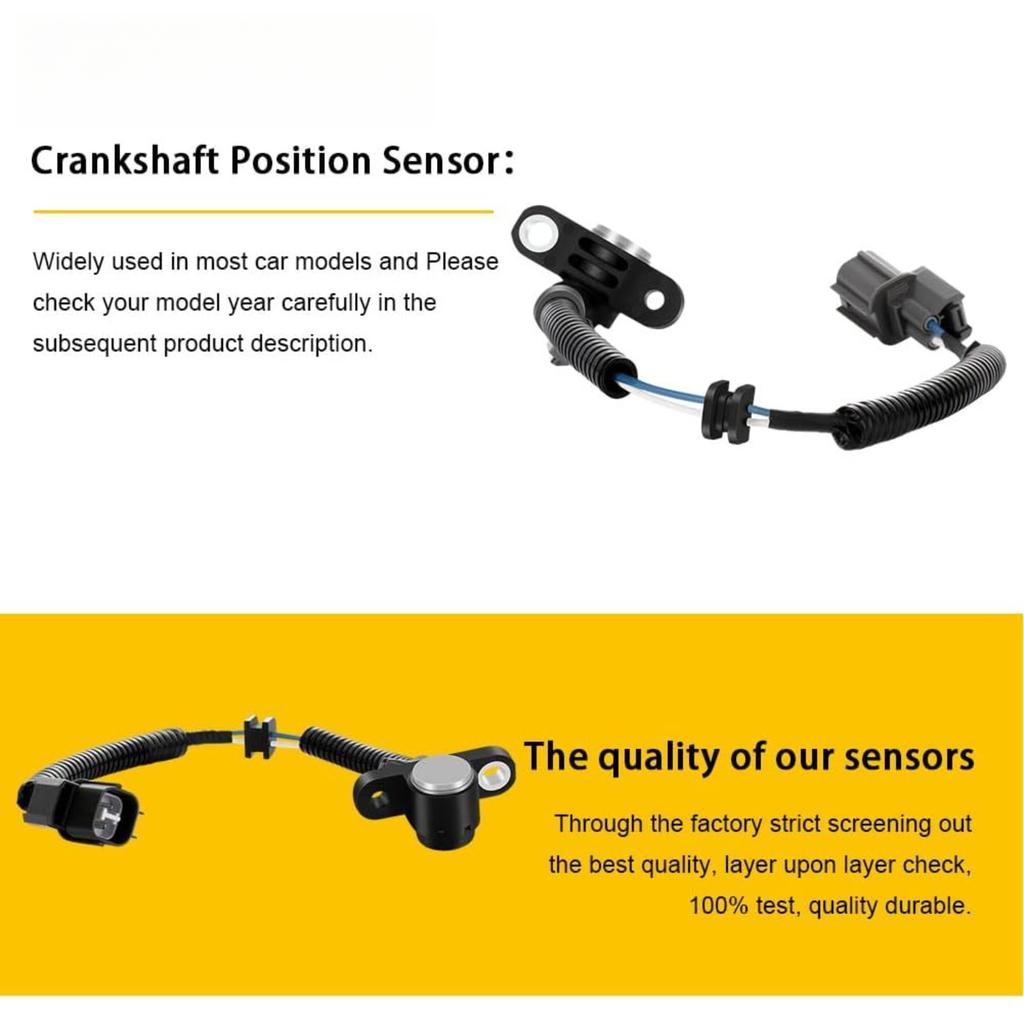 Crankshaft Position Sensor for Honda CR-V 1997-2001, for Acura Integra 1996-2001, for Honda Civic 1999 2000, for Honda Civic Del Sol 96 97 37500P72A01