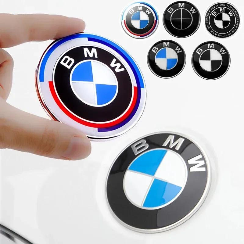 2pcs/set 82mm or 74mm for BMW X1 X3x30f34f36 car hood badge ABS badge accessories for car trunk.2 stuck feet
