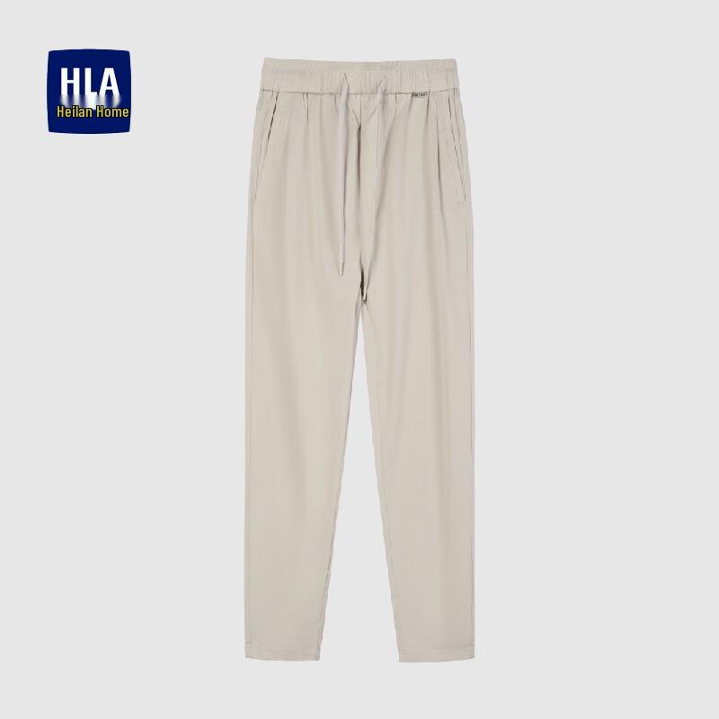 

HLA Men s Elastic Drawstring Casual Cropped Pants 180 (XL)