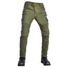 Herren Motorrad Biker Jeans: Mehrfachtaschen-Cargo, Vier-Jahreszeiten-Stretch, Reißverschluss, Offroad-Sturzschutz Retro-Reithose