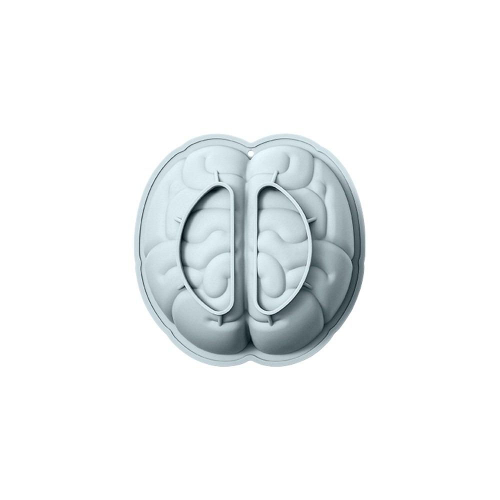 DIY Brain Dessert Mold Non-Stick Halloween Baking Silicone Mold Heart shape Cake Mold  Fondant