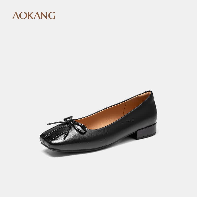 Aokang Women s Soft Sole French Ballet Flats 36