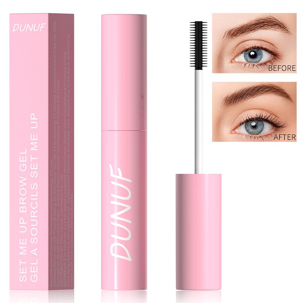 DUNUF Waterproof Transparent Gel Eyebrow Setting Cream