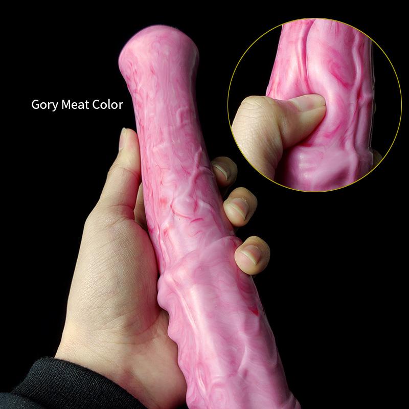 YOCY Realistic Horse Dildo Ejaculating Fantasy Long Animal Penis Silicone Anal Dildos For Masturbator Sex Toy For Women