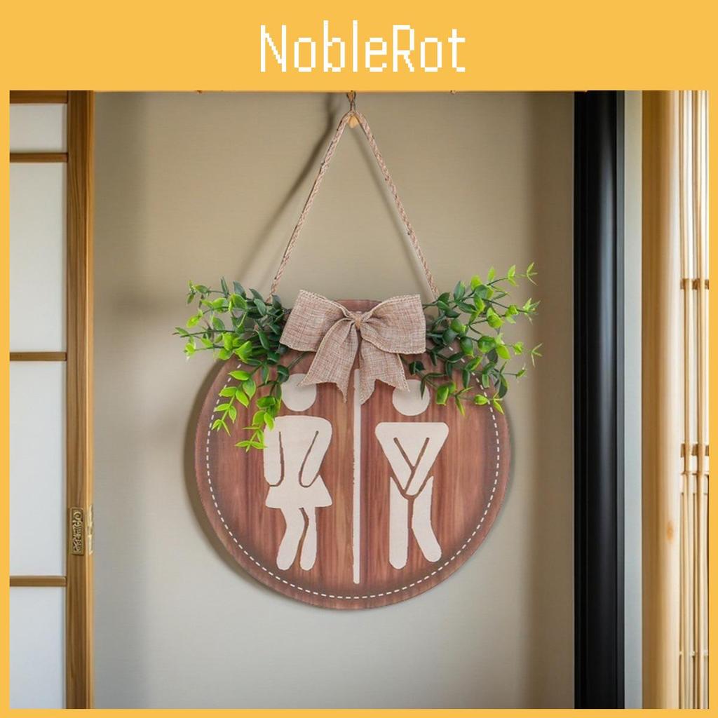 Badezimmer Minimalistische Toilette Holzschild Für Wanddeko Und Erkennung Toilette