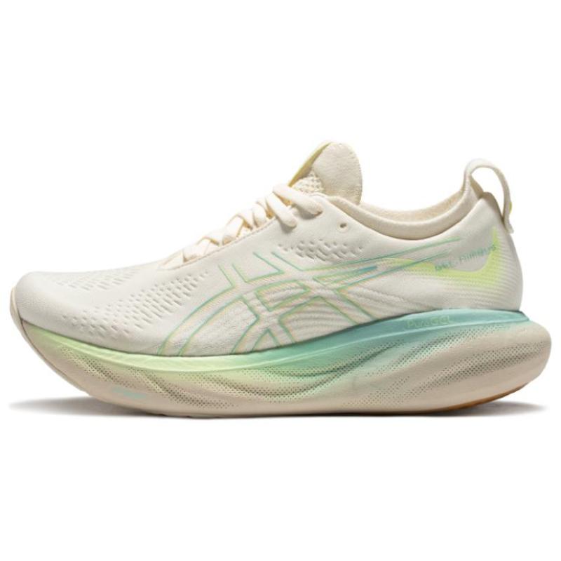 Asics GEL Nimbus 25 'Cream White Green' Women's Sneakers 1012B628-750