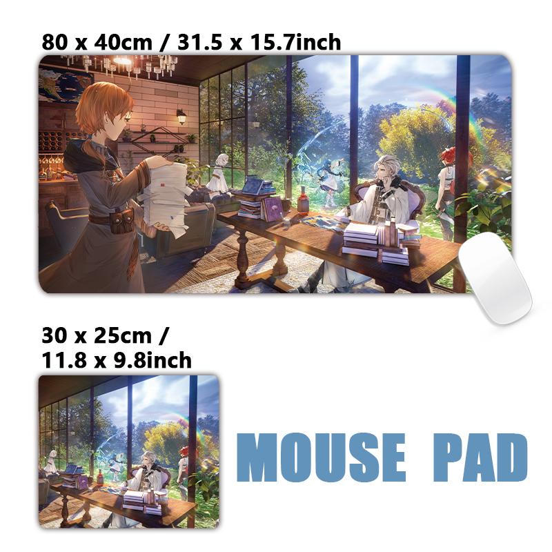 Beautiful Anime Characters Roxy Migurdi Sylphiette Eris Boreas Greyrat XXL Large Mouse Pad Desk Mat Mousepad