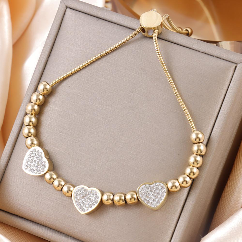 Adjustable Women's Drawstring Bracelet - Luxurious & Versatile Jewelry for Commuting