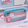 2024 Large Capacity Pencil Case for Girls: Stylish, High-Value Student Box with Advanced Design for Elementary School