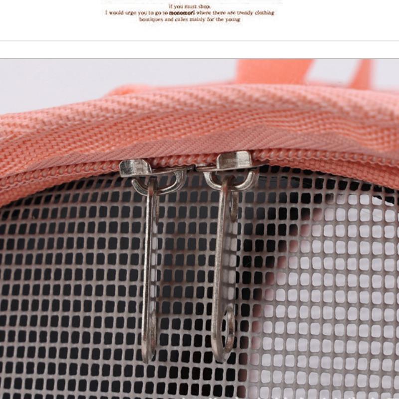 Breathable Cat Bag Folding Portable Pet Carriers Bag for Small Dog Puppy Cat Backpack Shoulder Bag Pet Transportation