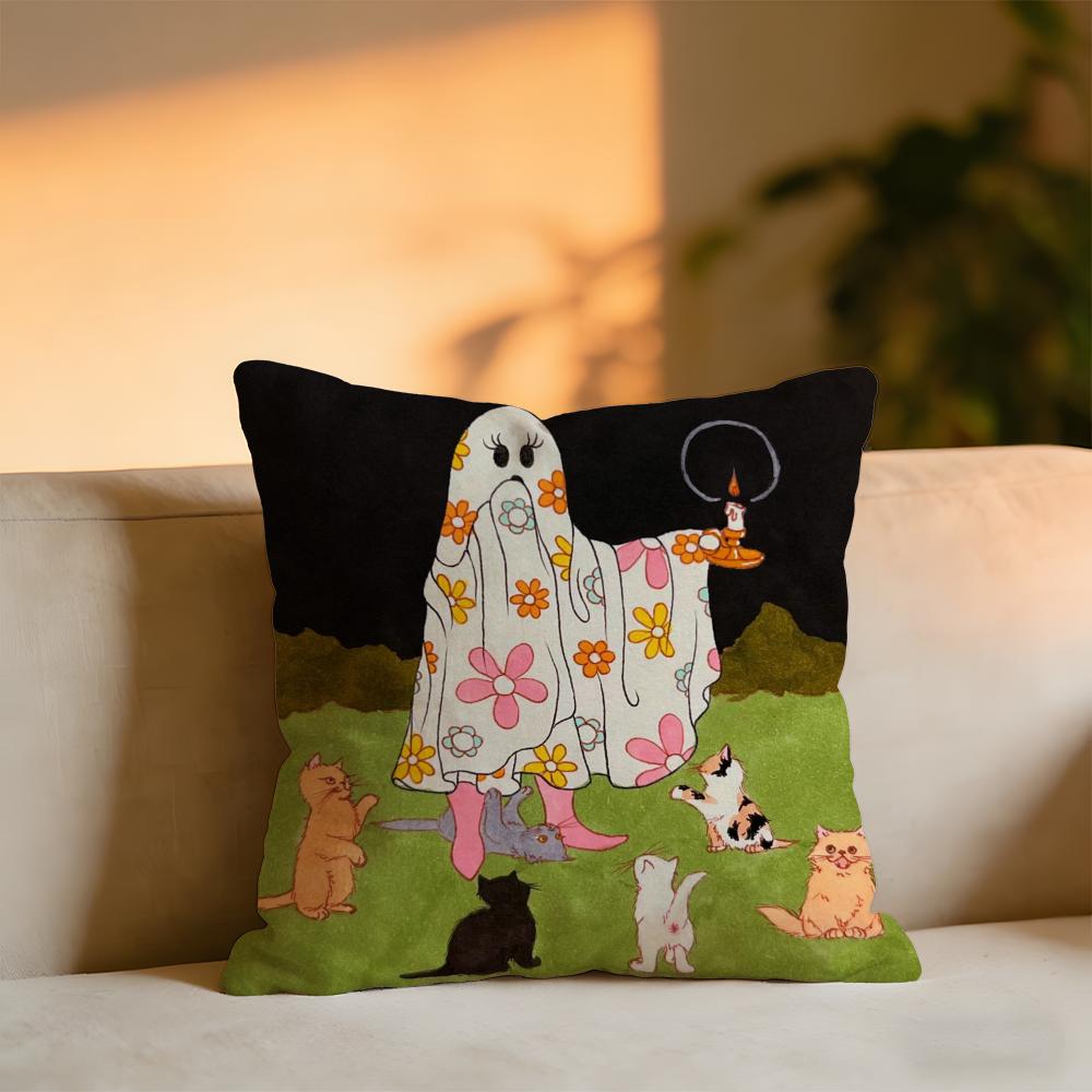 

MarisolMuro Work Cushion Cover Cozy Velvet Throw PillowSoft Warm Cushion For Sofa Bed 30X30cm