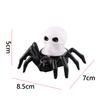 12Pcs Halloween LED Horror Spider Light Battery Operated Spider Back Eye-popping Candle Lamp Spider Eye Light LED Candle Light