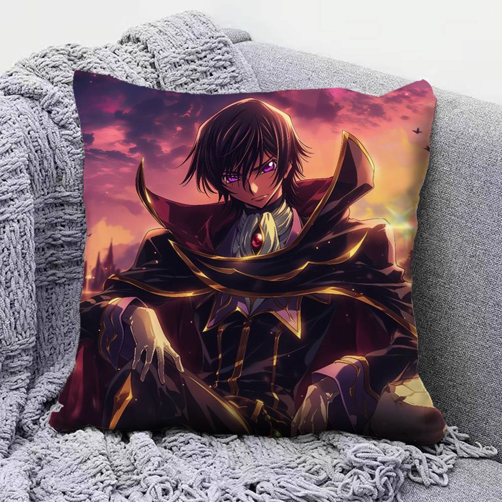 Code Geass CC Lelouch Home Sofa Cushion Covers and Aecorative Custom Pillow Covers