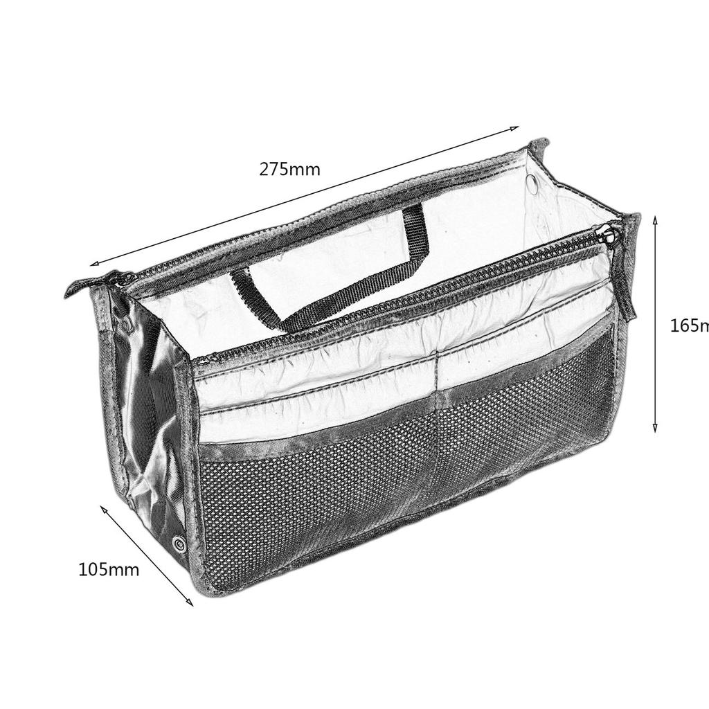 Buy Waterproof Lady Women Cosmetic Makeup Bag Organizer Travel Insert