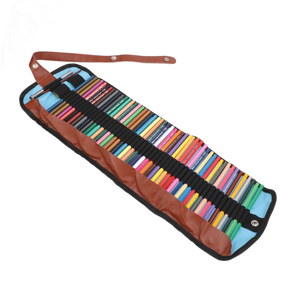 Sada barevných tužek rozpustných ve vodě Přenosné tužky na kreslení 50 barev pro umělce