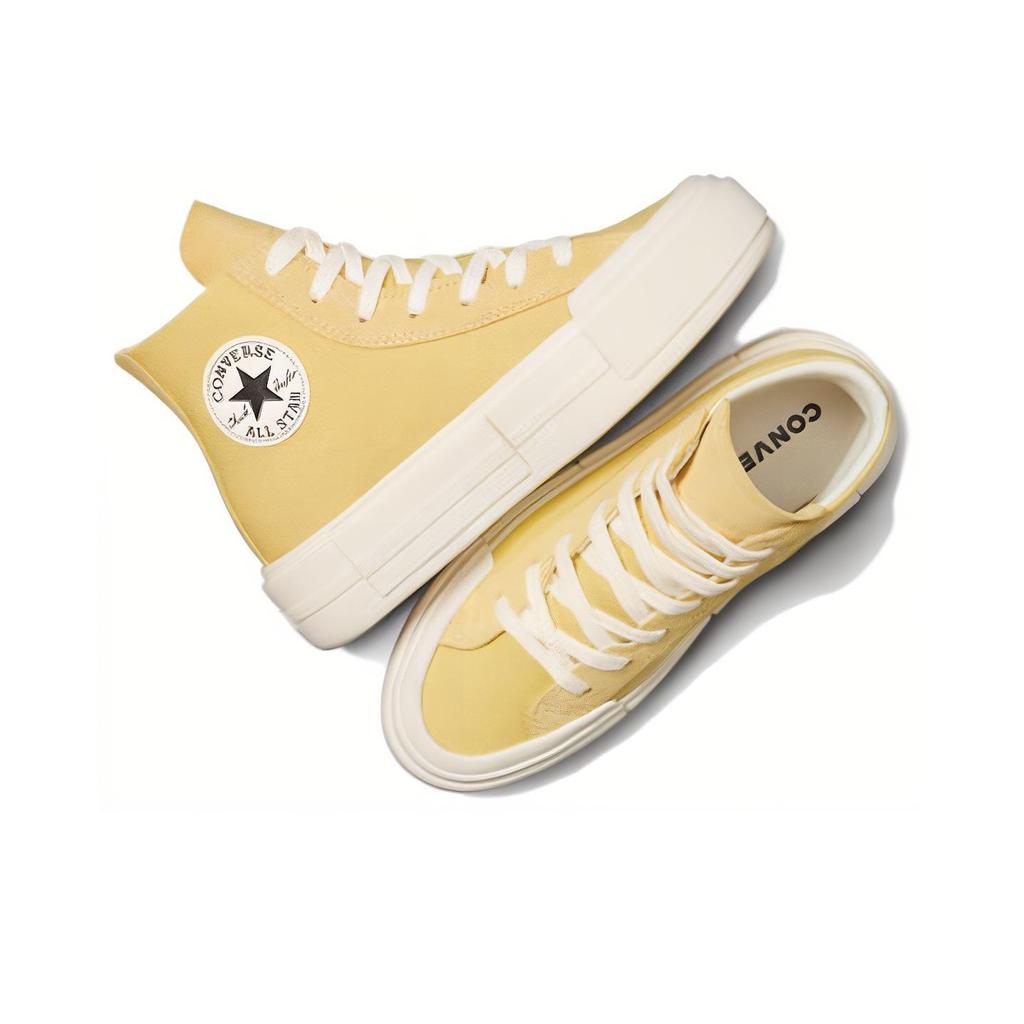 Converse Chuck Taylor All Star Comfortable Versatile Durable Breathable High-Top Canvas Shoes Unisex Sneakers Yellow A05469C
