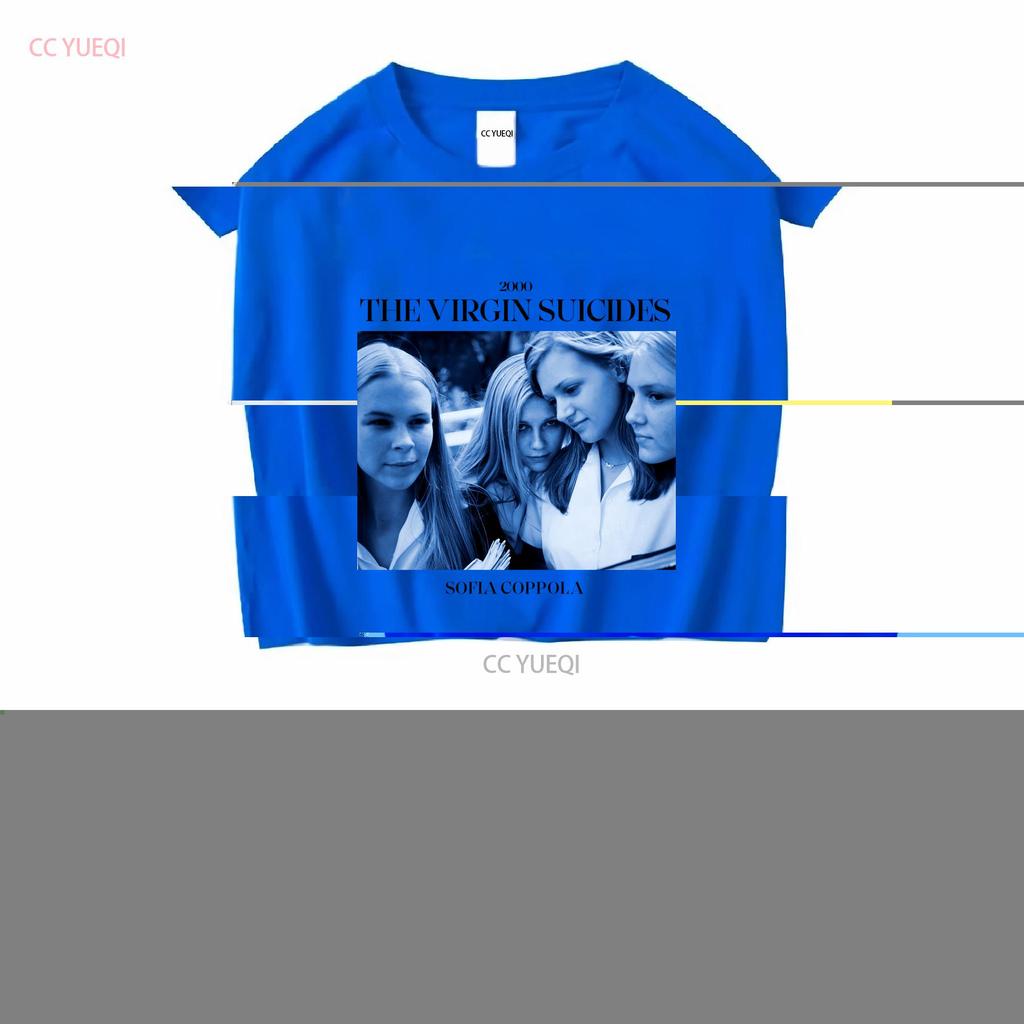 The virgin suicides book film sofia coppola director inspired T shirt TE vintage Washed Casual designer clothes Breathable