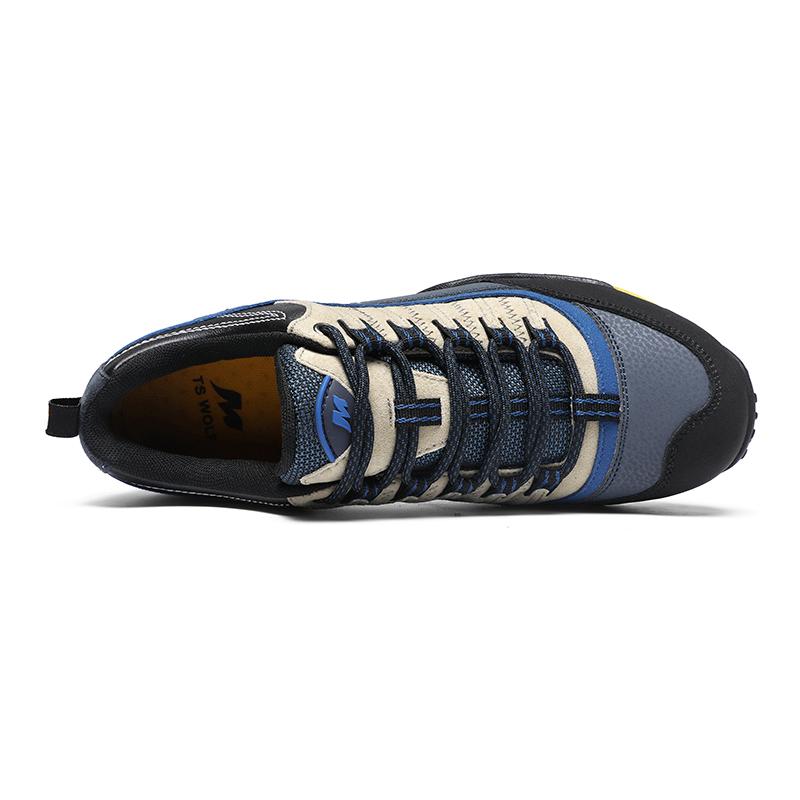 Outdoor Lover Trekkingschuhe Herren Wasserdichte Wanderschuhe Bergstiefel Echtes Leder Woodland Jagd Taktische Schuhe