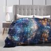 Soft Blanket Travel Office Velaris City of Starlight  Bedding Throws  Flannel Bedspread For Living Room Funny Sofa Bed Cover