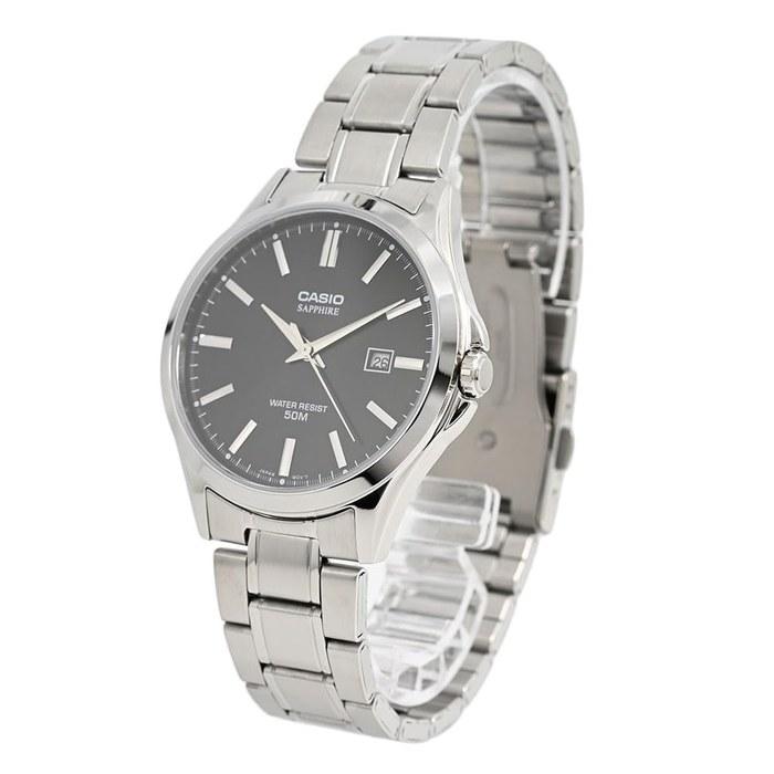 CASIO MTS-115D-1A Analog Quartz STANDARD Silver Black
