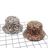 2026 Leopard Print Bucket Hat Reversible Fisherman Hat Outdoor Travel Panama Hat Sun Cap Hats For Men and Women