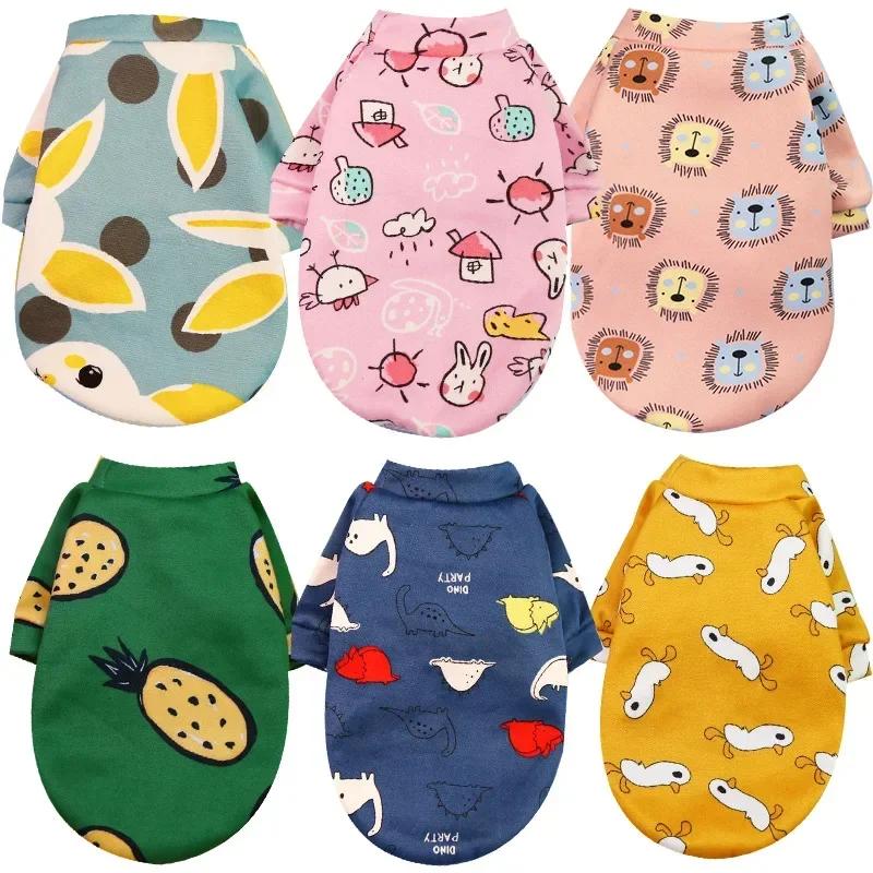 Cappotto Felpa Invernale Caldo per Cani Piccoli Bulldog Chihuahua Shih Tzu Felpa Cucciolo Gatto Maglione Cani