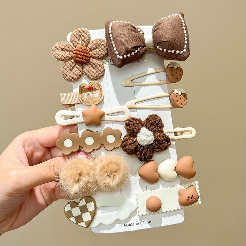 2023 Cute Children's Hair Clips for Girls - Baby Bangs Hairpins and Accessories