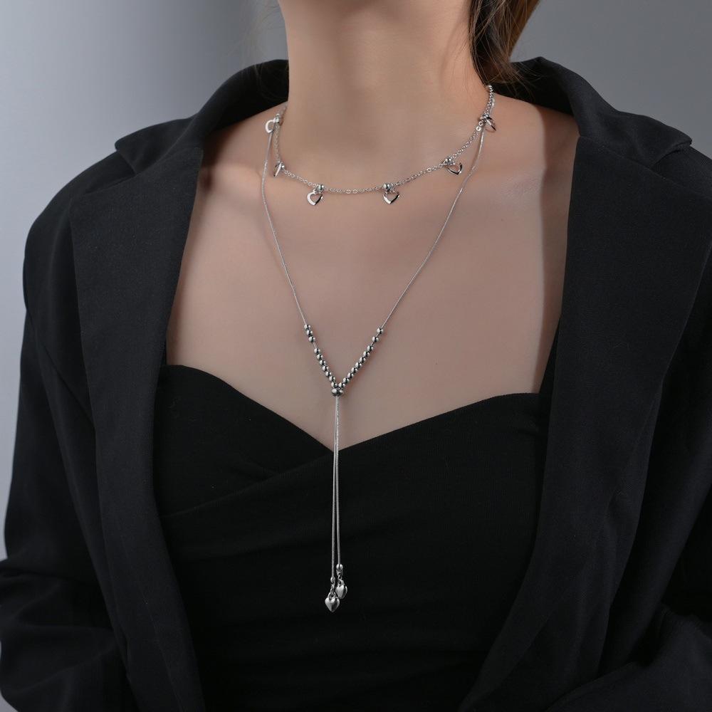 

Japanese & Korean Pearls: Adjustable Y-Shape Necklace for Ladies & Girls - Perfect for Commuting, Holidays & Parties
