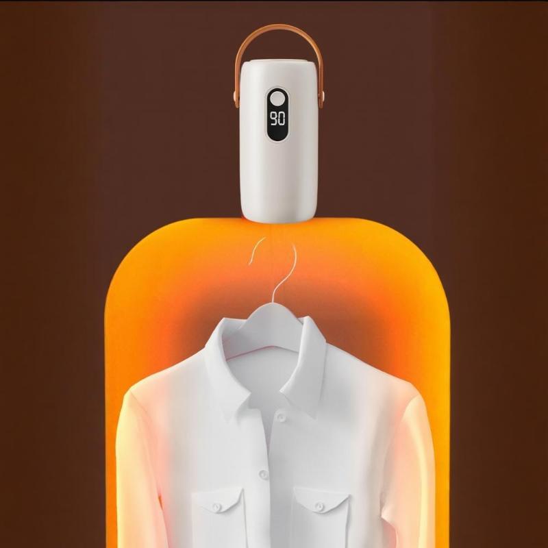 Portable Clothes Dryer Compact Electric Drying Machine For Home Foldable Clothes Dryer Convenient Clothing Drying In Dormitories